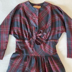 Vintage Claire McCardell by Townley Wool Dress